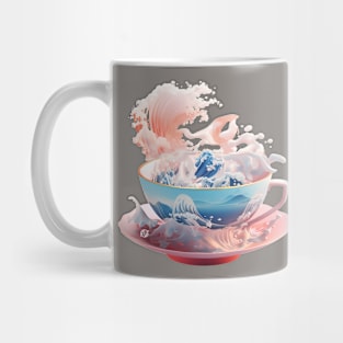 Japanese inspired surreal teacup Mug